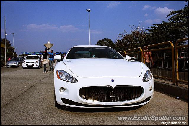 Maserati GranTurismo spotted in Bangalore, India