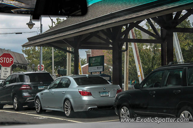 BMW M5 spotted in New Canaan, Connecticut