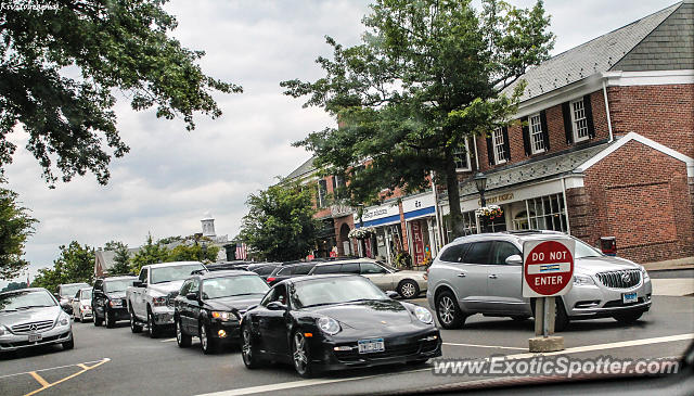 Porsche 911 Turbo spotted in New Canaan, Connecticut