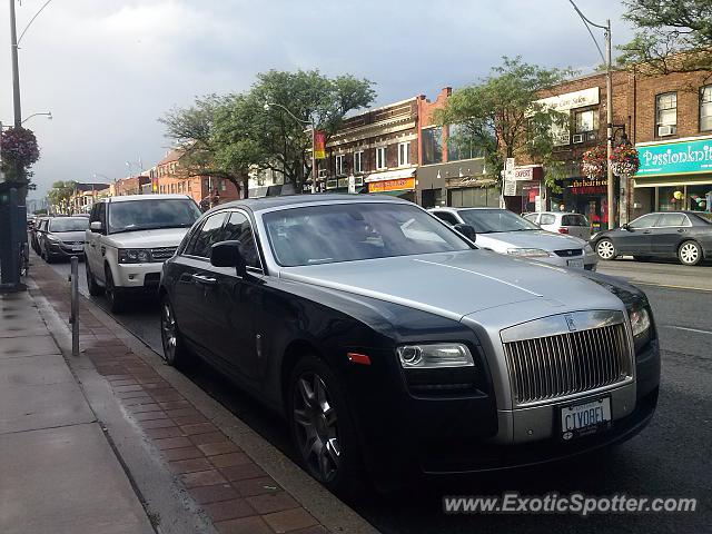 Rolls Royce Ghost spotted in Toronto, Canada