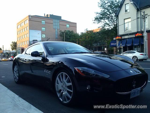 Maserati GranTurismo spotted in Toronto, Canada