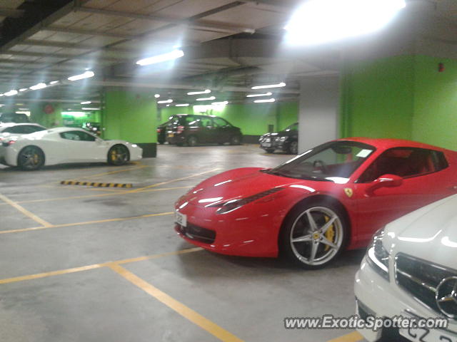 Ferrari 458 Italia spotted in Hong Kong, China