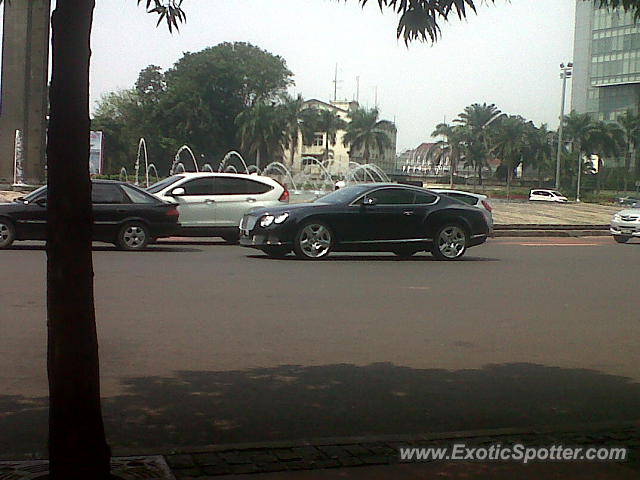 Bentley Continental spotted in Jakarta, Indonesia