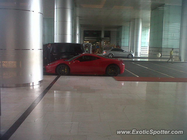 Ferrari 458 Italia spotted in Jakarta, Indonesia