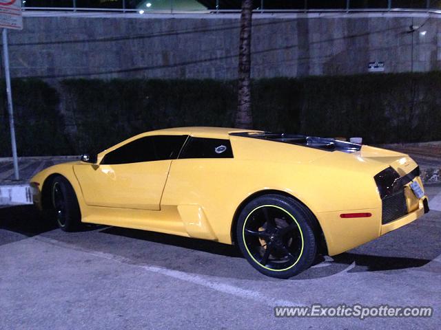 Lamborghini Murcielago spotted in Fortaleza, Brazil