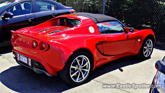 Lotus Elise spotted in Watkins Glen, New York