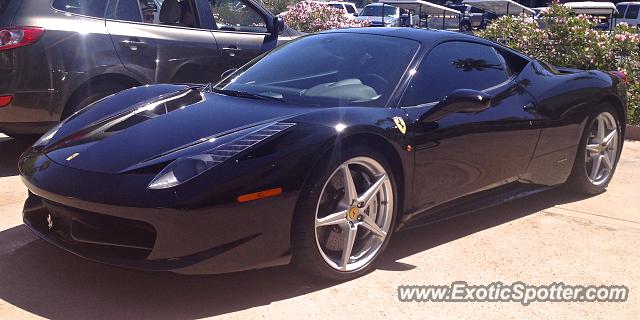 Ferrari 458 Italia spotted in Phoenix, Arizona