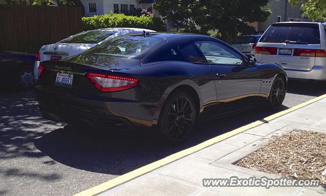 Maserati GranTurismo spotted in Seattle, Washington