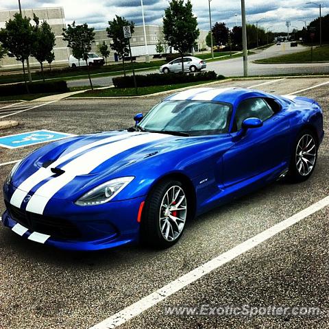 Dodge Viper spotted in Toronto, Ontario, Canada