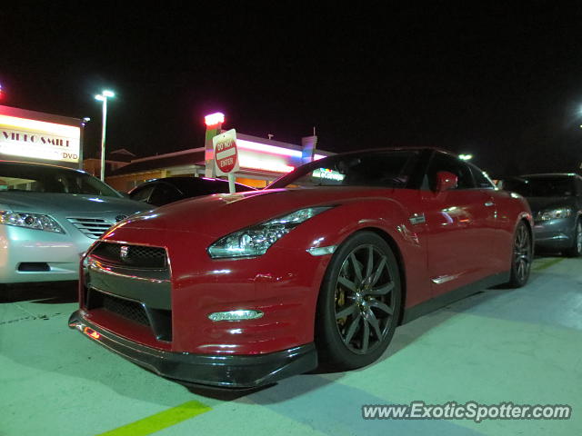 Nissan GT-R spotted in Rowland Height, California