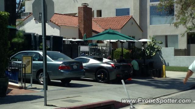 Ferrari 458 Italia spotted in Hollywood, California