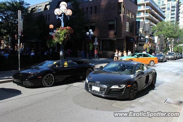 Audi R8 spotted in Toronto, Canada