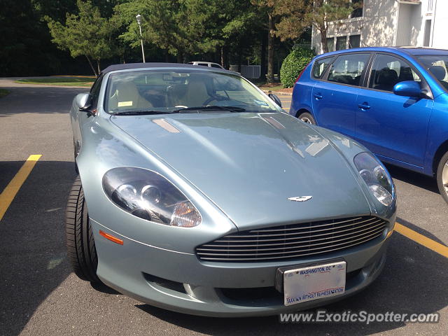 Aston Martin DB9 spotted in Bethany Beach, Delaware
