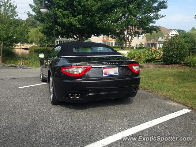 Maserati GranCabrio spotted in Bethany Beach, Delaware