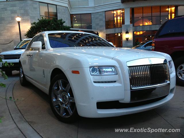 Rolls Royce Ghost spotted in Raleigh, North Carolina