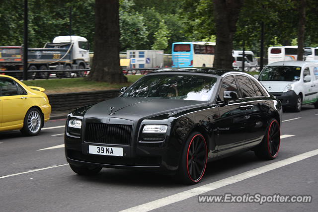 Rolls Royce Ghost spotted in London, United Kingdom