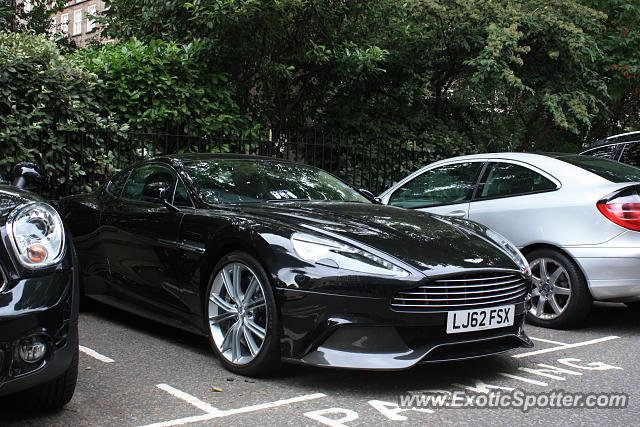 Aston Martin Vanquish spotted in London, United Kingdom