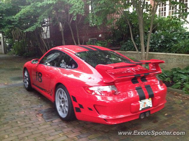 Porsche 911 GT3 spotted in Cape may, New Jersey