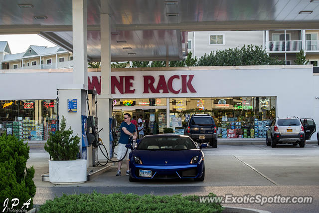 Lamborghini Gallardo spotted in Ocean City, Maryland