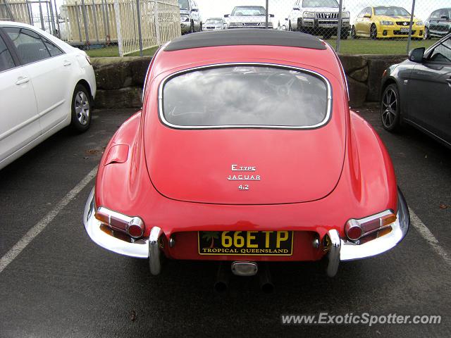 Jaguar E-Type spotted in Brisbane, Australia