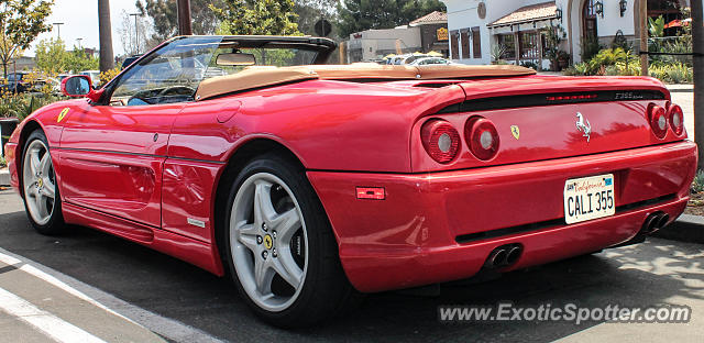 Ferrari F355 spotted in Carmel Valley, California