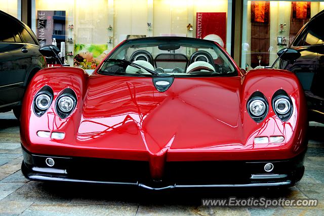 Pagani Zonda spotted in Monte Carlo, Monaco