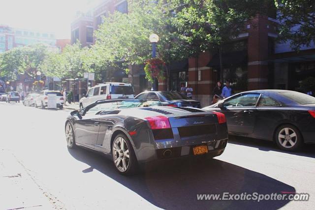 Lamborghini Gallardo spotted in Toronto, Canada