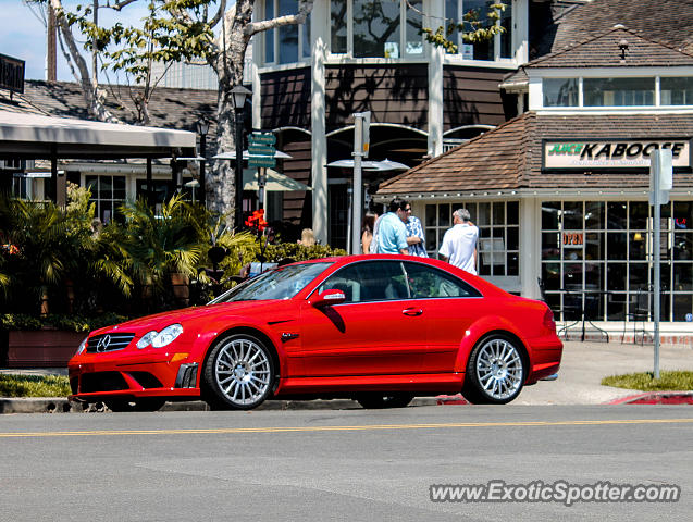 Mercedes C63 AMG Black Series spotted in La Jolla, California