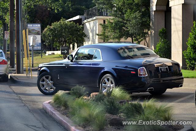 Rolls Royce Phantom spotted in Dallas, Texas