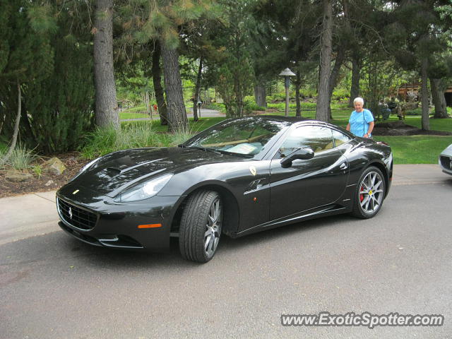 Ferrari California spotted in Bend, Oregon