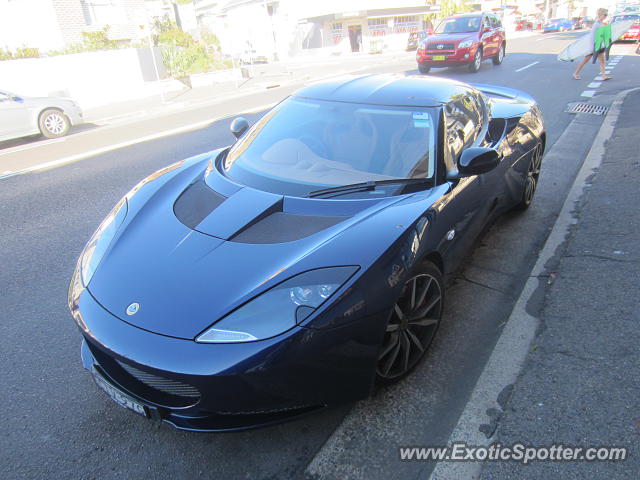 Lotus Evora spotted in Sydney, Australia