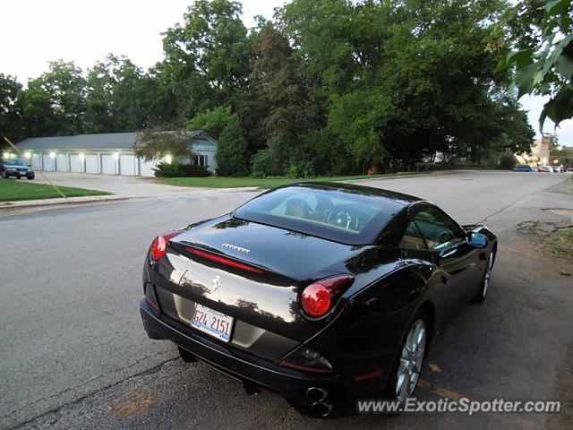 Ferrari California spotted in Richmond, Illinois