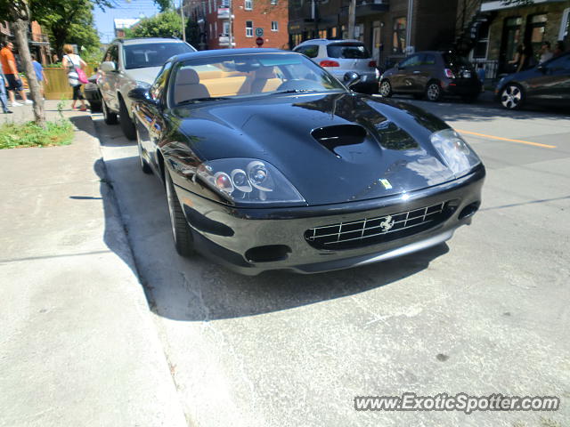 Ferrari 575M spotted in Montreal, Quebec, Canada