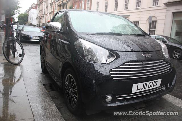 Aston Martin Cygnet spotted in London, United Kingdom