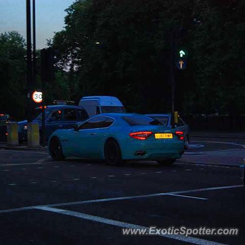 Maserati GranTurismo spotted in London, United Kingdom