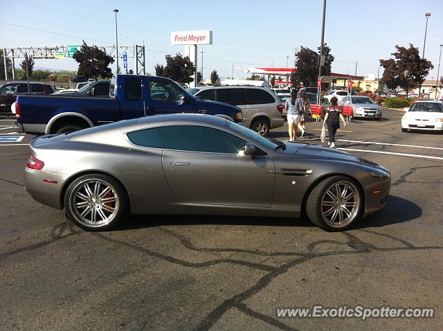 Aston Martin DB9 spotted in Medford, Oregon