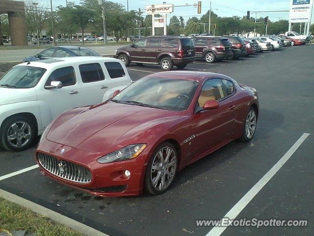 Maserati GranTurismo spotted in Fairview Heigths, Illinois