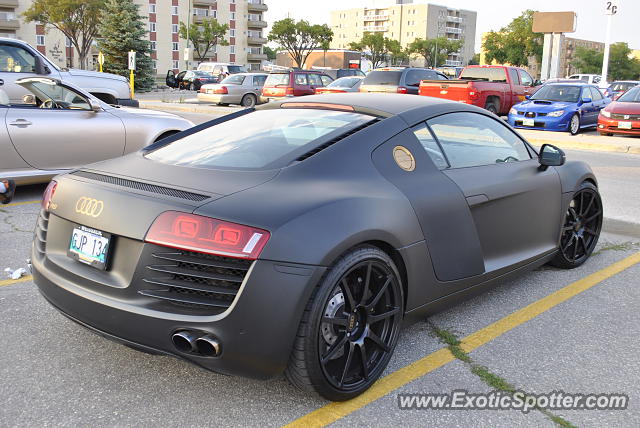 Audi R8 spotted in Winnipeg, Canada