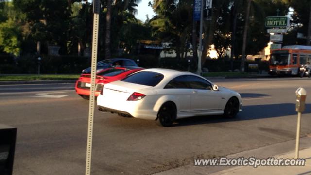 Audi R8 spotted in Universal city, California