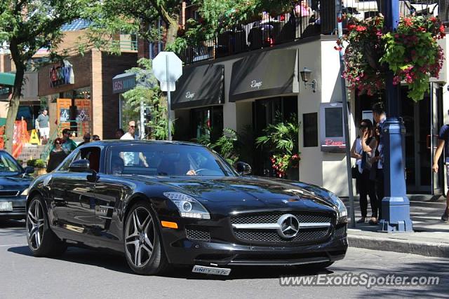 Mercedes SLS AMG spotted in Toronto, Canada