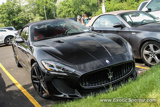 Maserati GranTurismo spotted in Greenwich, Connecticut