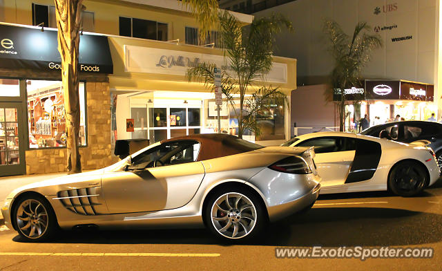 Mercedes SLR spotted in La Jolla, California