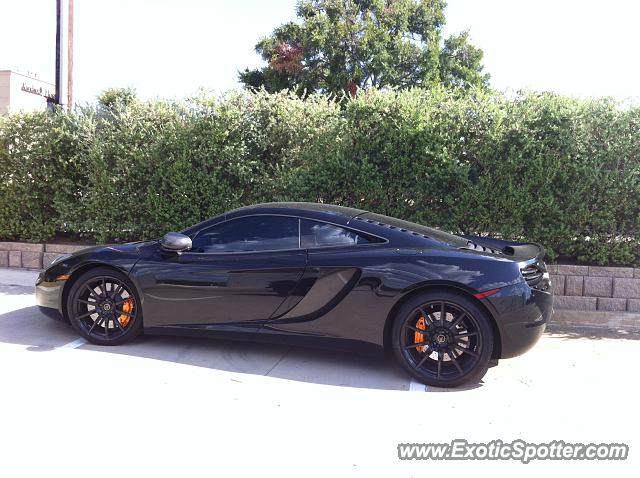 Mclaren MP4-12C spotted in Dallas, Texas