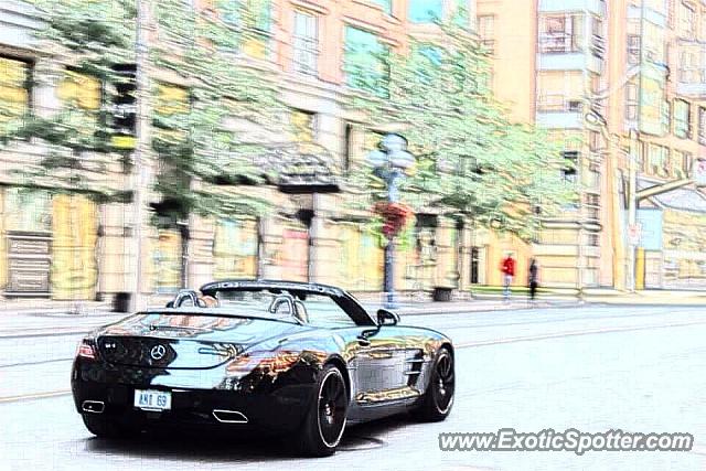 Mercedes SLS AMG spotted in Toronto, Canada