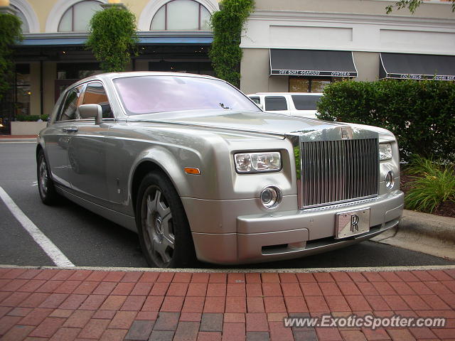 Rolls Royce Phantom spotted in Charlotte, North Carolina