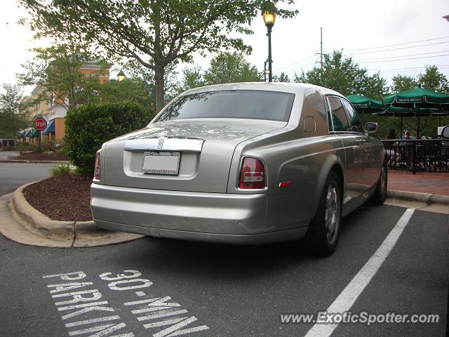 Rolls Royce Phantom spotted in Charlotte, North Carolina