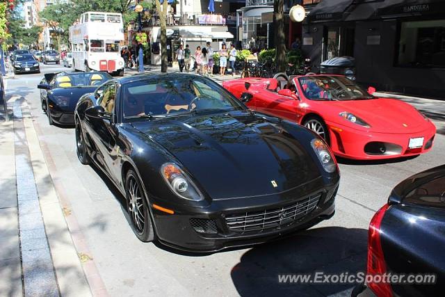 Ferrari 599GTB spotted in Toronto, Canada