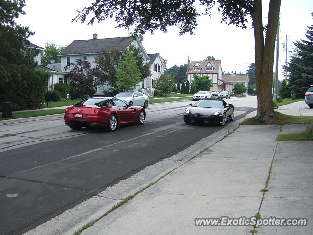 Ferrari 599GTB spotted in Elkhart Lake, Wisconsin