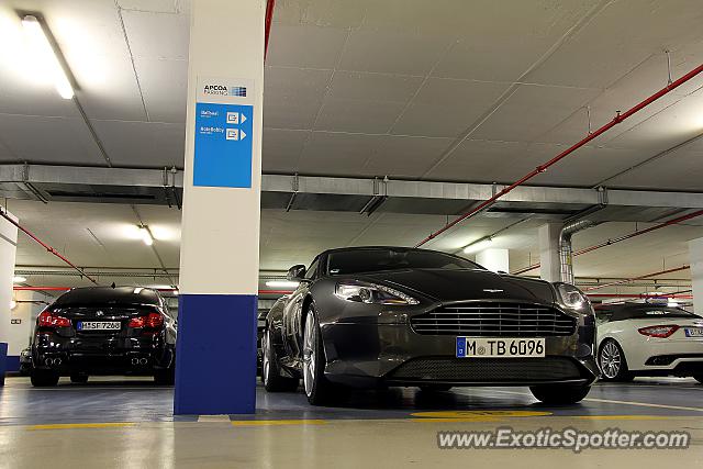 Aston Martin Virage spotted in Berlin, Germany