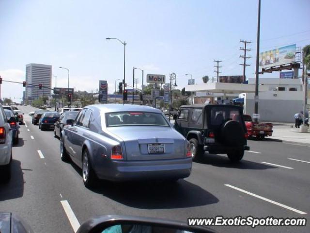 Rolls Royce Phantom spotted in LA, California